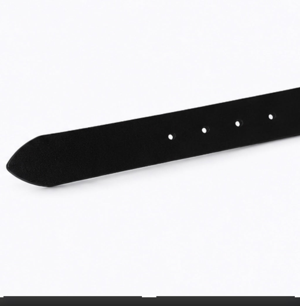Decry Noir Buckle Belt
