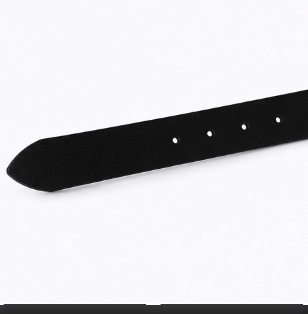 Decry Noir Buckle Belt